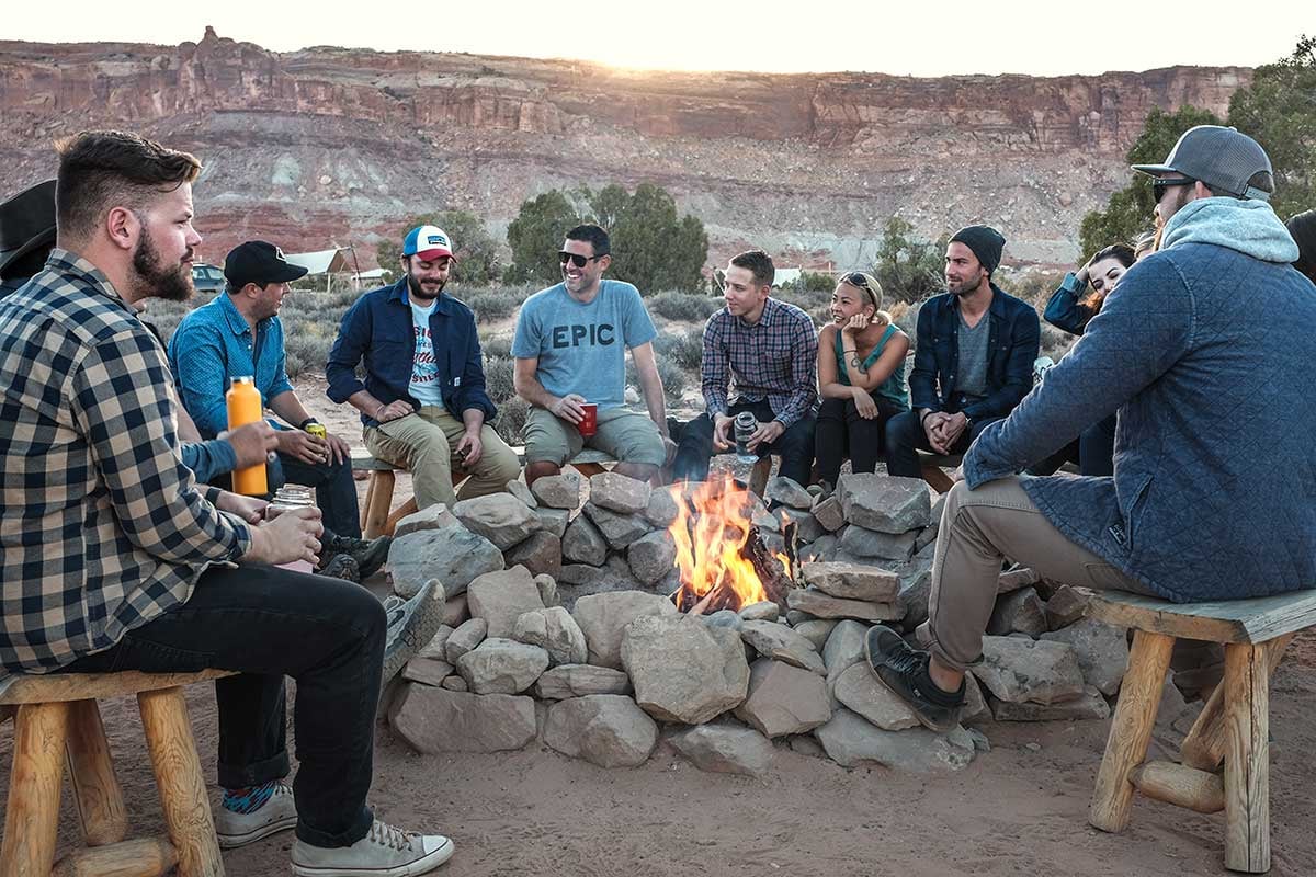 camp-fire